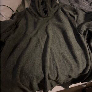 Prana Green hooded sweater - XL